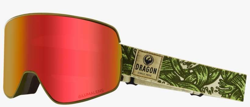 Plex With Lumalens Red Ionized Lumalens Yellow Lens - Goggles, transparent png download