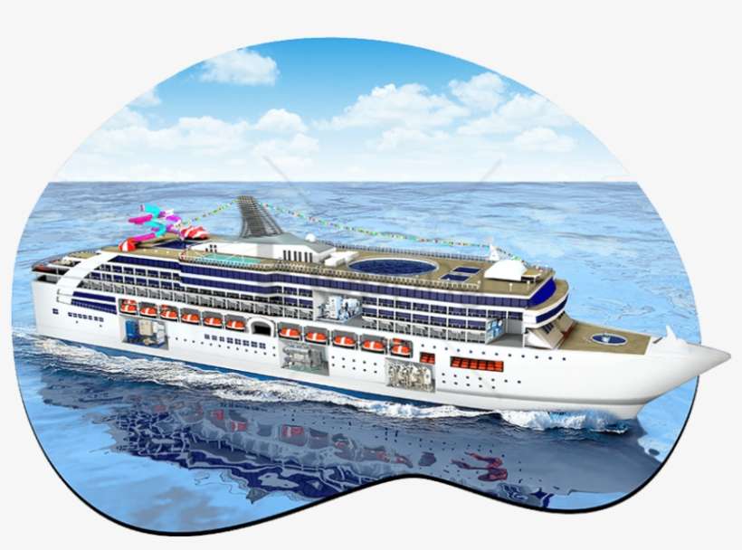 Free Png Cruise Ship In Water Png Image With Transparent - Water With Ship, transparent png download