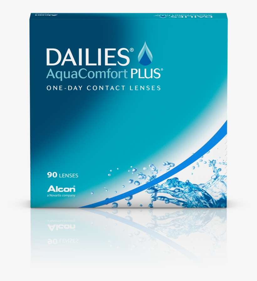 Contact Lenses Dailies Aqua Comfort Plus - Alcon Lentillas, transparent png download