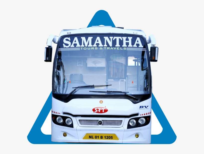 Samantha Tours & Travels - Bus, transparent png download