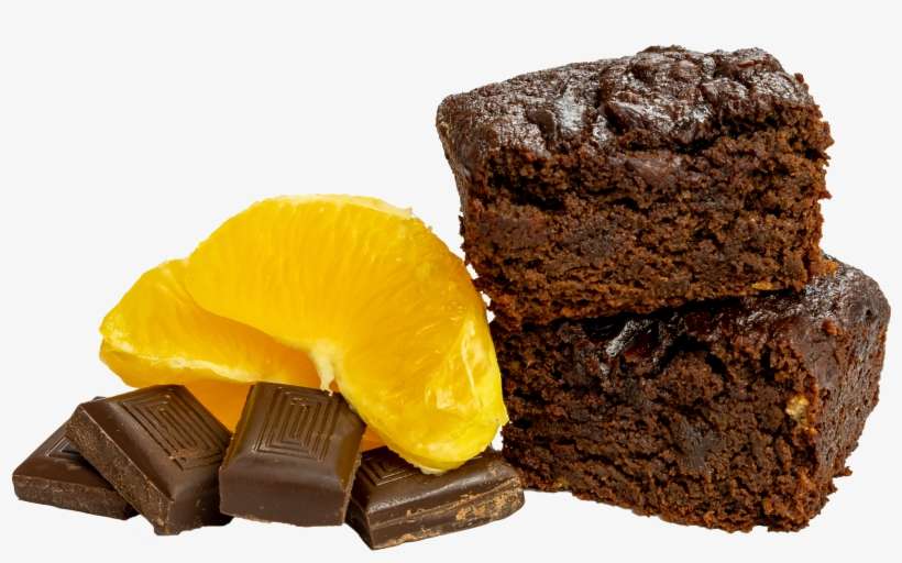 Browniesorange - Chocolate, transparent png download