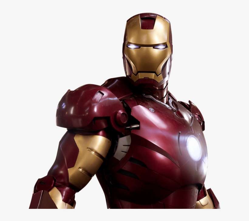 Blue And Yellow Iron Man Suit, transparent png download