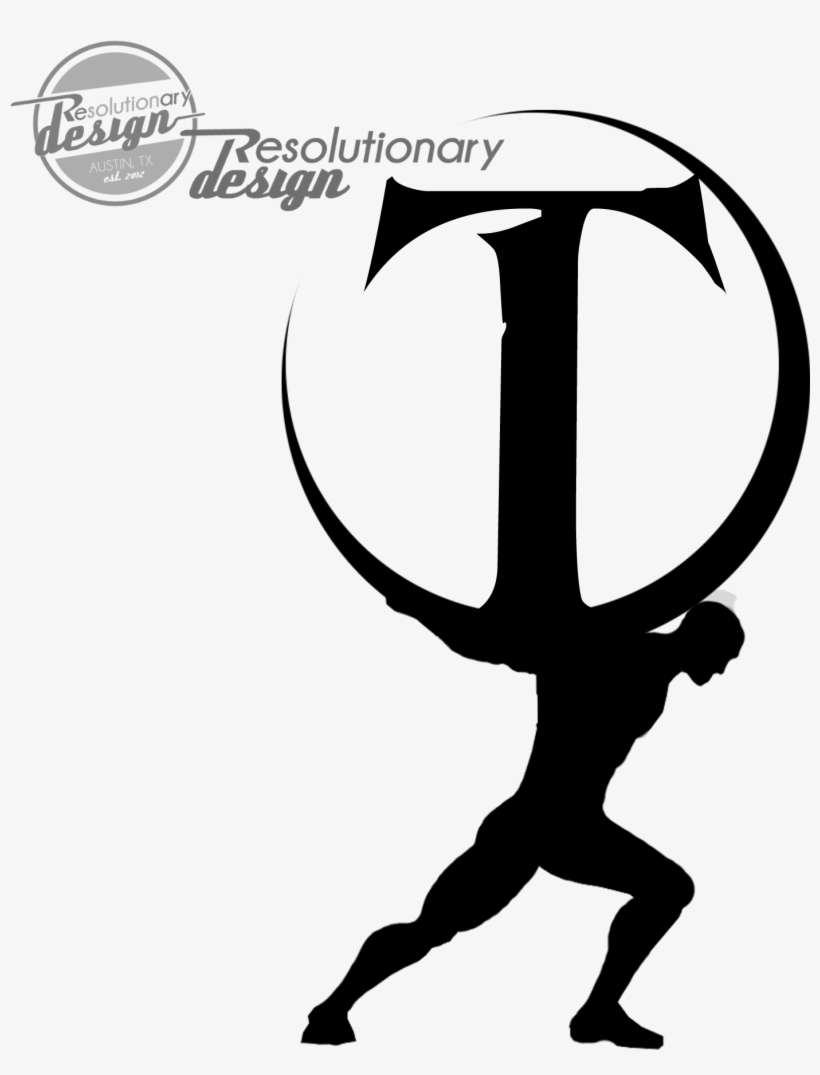 Atlas Titan Logo By Enrique Lowe - Guam Tiyan High School, transparent png download