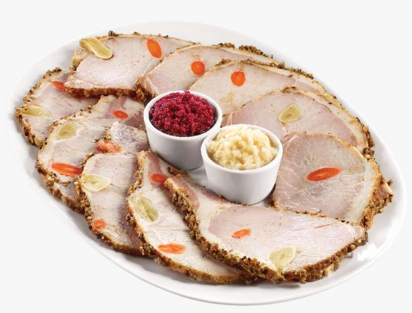 Roasted Pork Loin Cold Cut From - Roast Beef, transparent png download