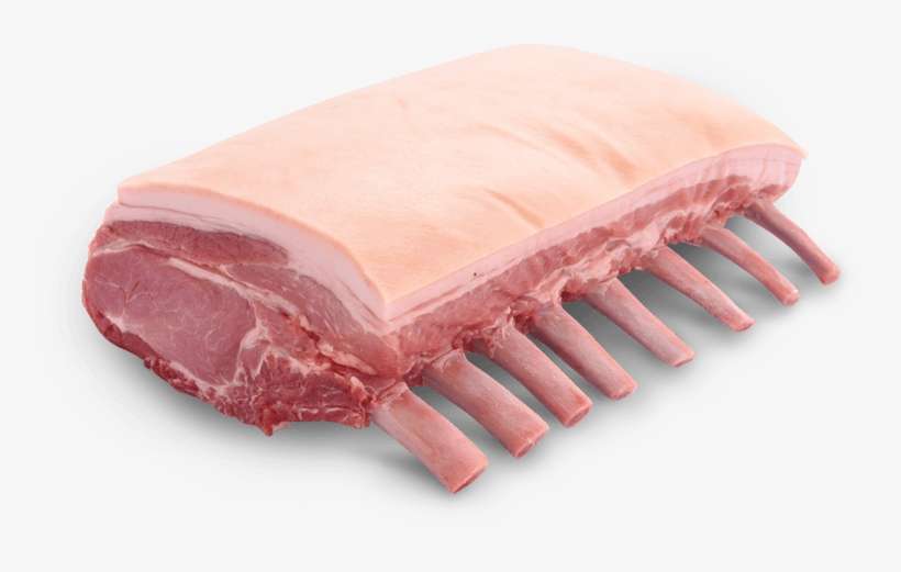 Pork Loin Rack - Red Meat, transparent png download