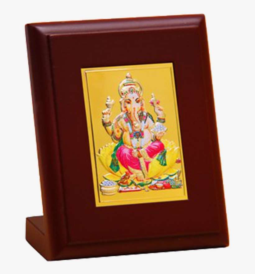 Car Ganeshji Rectangle - Picture Frame, transparent png download