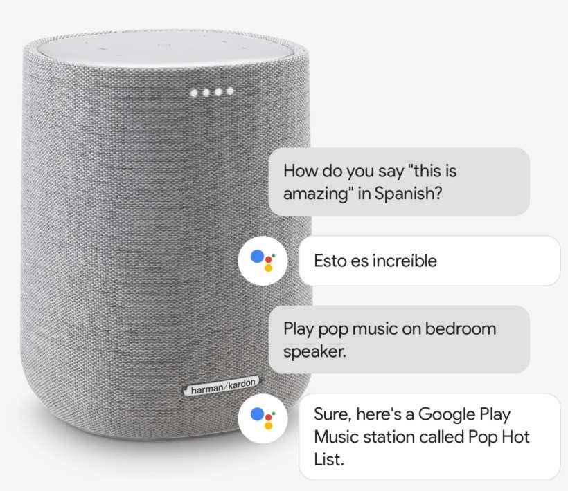 Hands-free Help From The Google Assistant - Harman Kardon Citation One, transparent png download