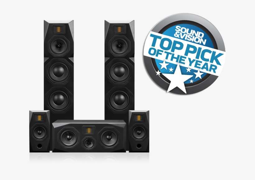 Airmotiv 5 Channel Speaker Bundle - Sound & Vision Top Pick Of The Year, transparent png download