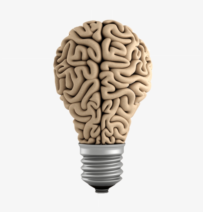 Jolta Led Improving The Existence - Brain Bulb Transparent Background, transparent png download