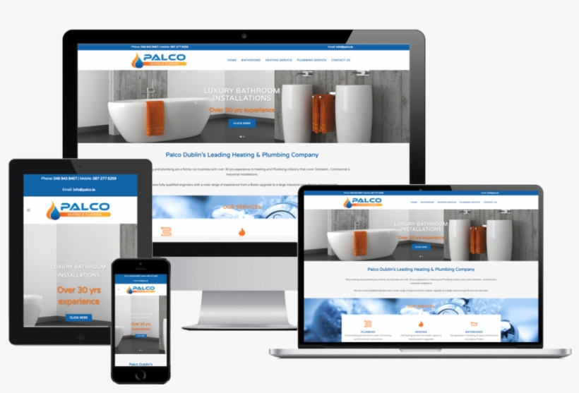 Website Design Packages Ireland - Responsive Design, transparent png download