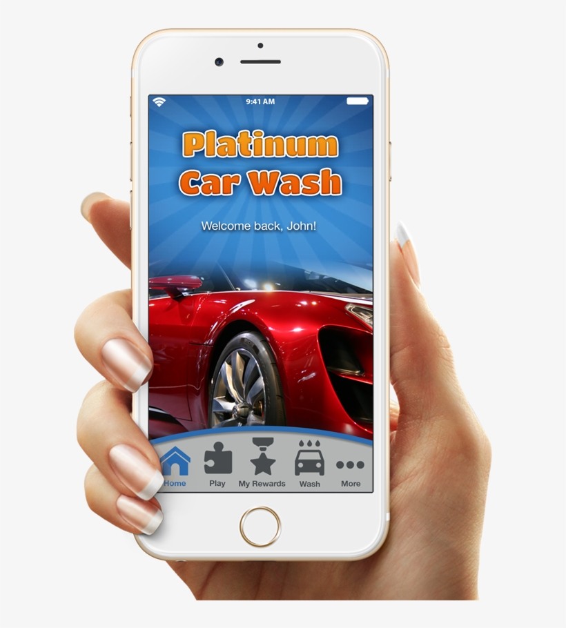 Car Wash Mobile Apps And Websites - Car Wash Mobile App, transparent png download