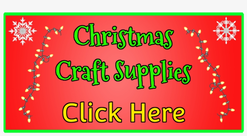 Christmas Craft Button2 - Graphic Design, transparent png download