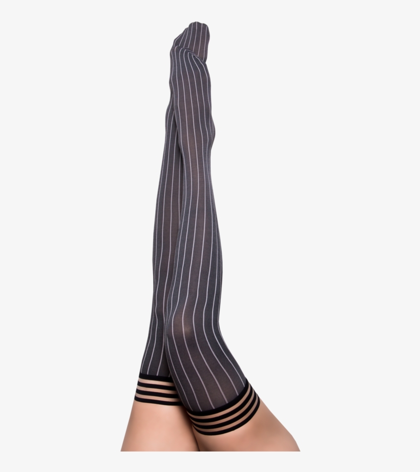 All Work, All Play Pinstripe - Tights, transparent png download