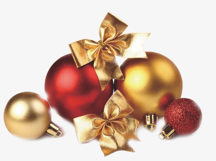 Christmas Ornament Decoration Tree - Transparent Red Christmas Bells, transparent png download