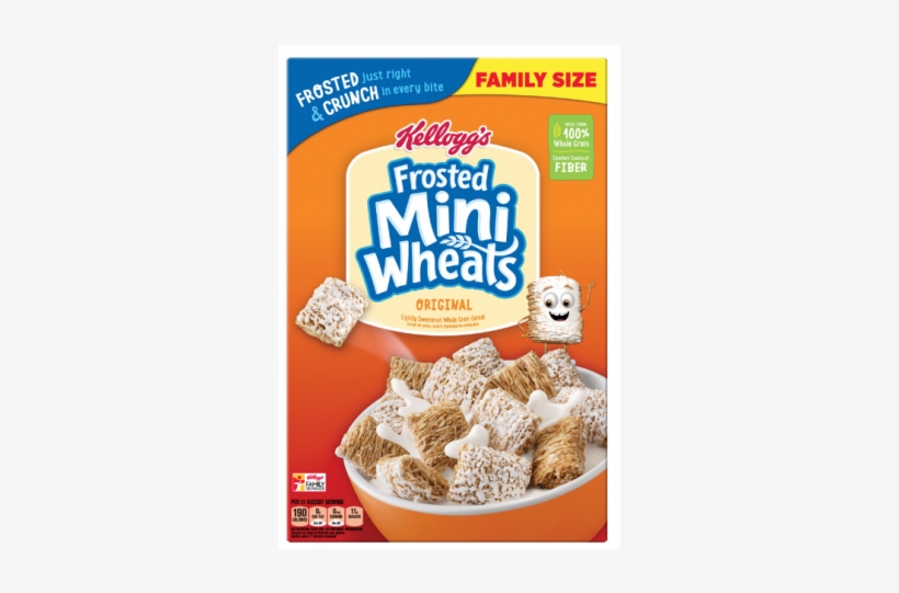 Clipart Black And White Cereal Transparent Original - Cereal Frosted Mini Wheats, transparent png download