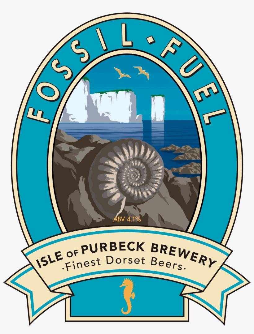 Isle Of Purbeck Brewery Fossil Fuel Pumpclip Png - Isle Of Purbeck Brewery, transparent png download