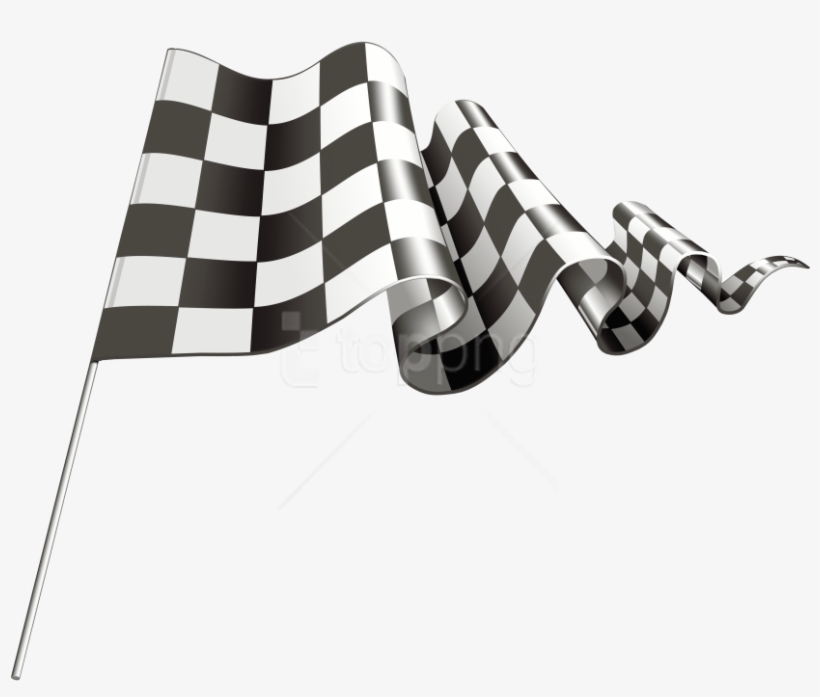 Free Png Download Checkered Flag Clipart Png Photo - Checkered Flag Png Free, transparent png download