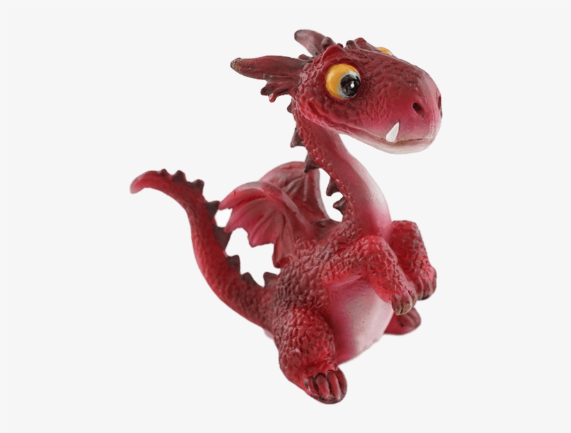 Red Upright Dragon - Mini Dragon, transparent png download