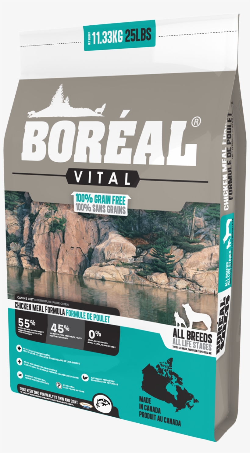 Vital All Breed Chicken Meal - Boreal Vital, transparent png download