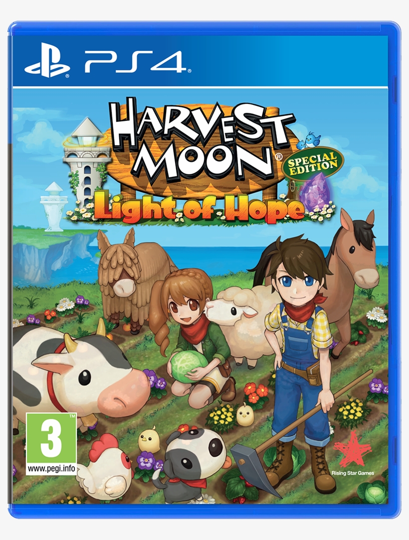 Hmloh Ps4 Eng Final - Harvest Moon Ps4 Light Of Hope, transparent png download