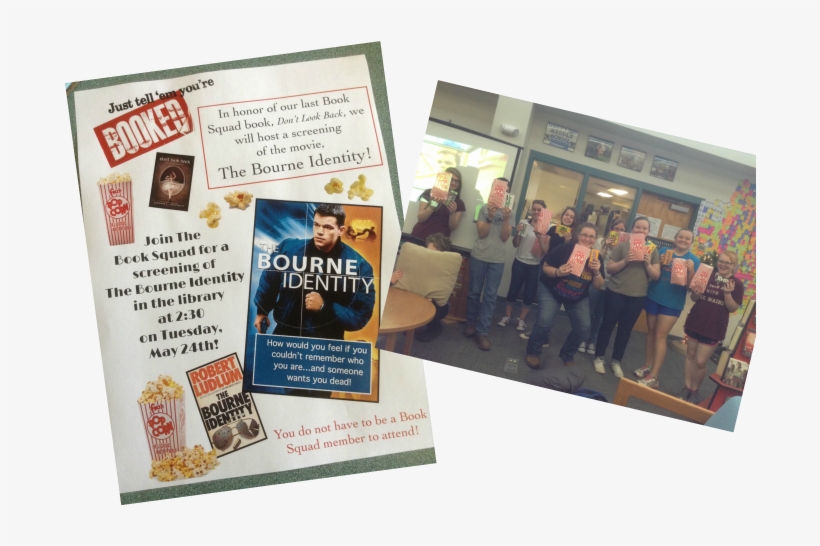 The Book Squad Had Fun Figuring Out The Title Of Our - Bourne Identity Dvd Cover, transparent png download