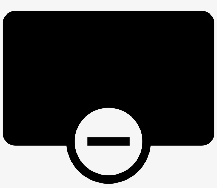 Excluir Linha Icon - Circle, transparent png download