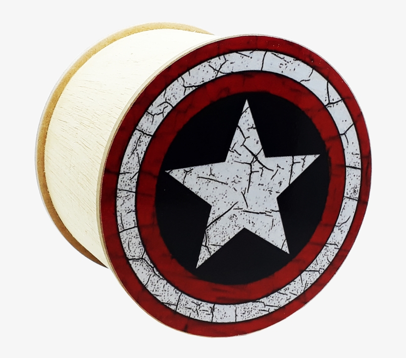 Capitan America Logo Retro, transparent png download