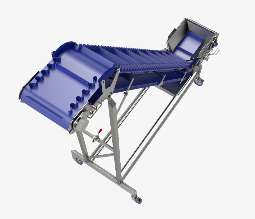 Belt Conveyors Inclined Belts - Cradle, transparent png download