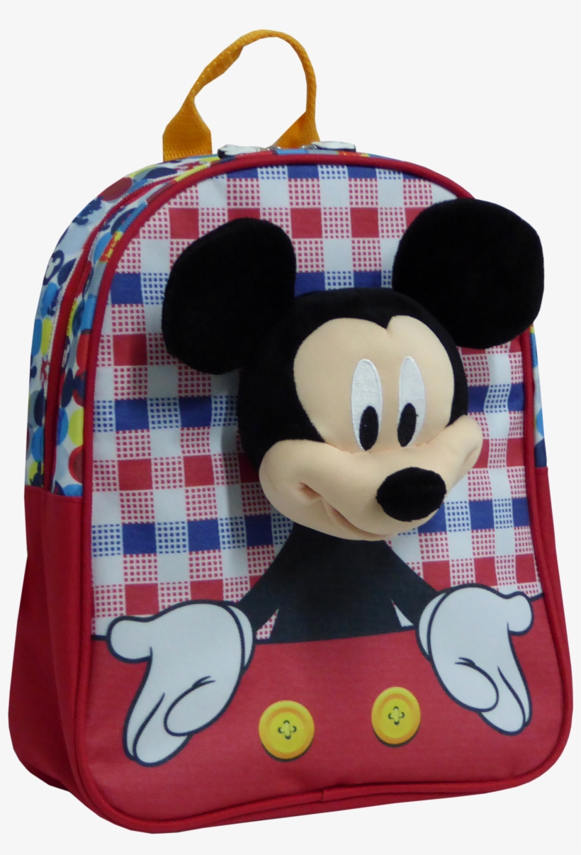 Mochila Parlanchina Mickey 3d, Habla Y Graba Tu Voz - Mochila Mickey Mouse Que Habla, transparent png download