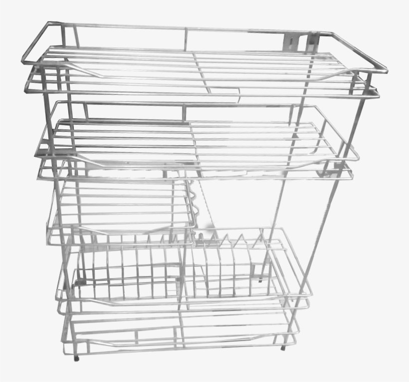 Ss Wall Stand - Shelf, transparent png download