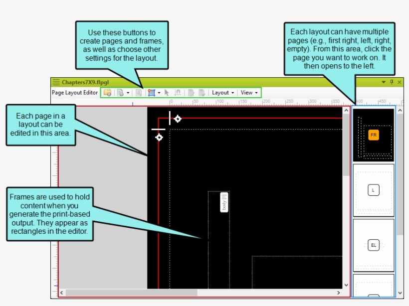 Like All Other Files In Flare, A Page Layout Is An - Diagram, transparent png download