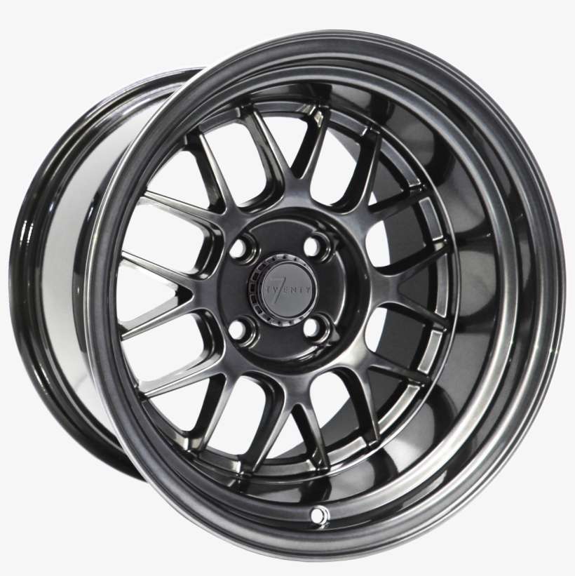 7twenty Style44 Hyperblack Deepdish 9j 15inch - Wheel, transparent png download