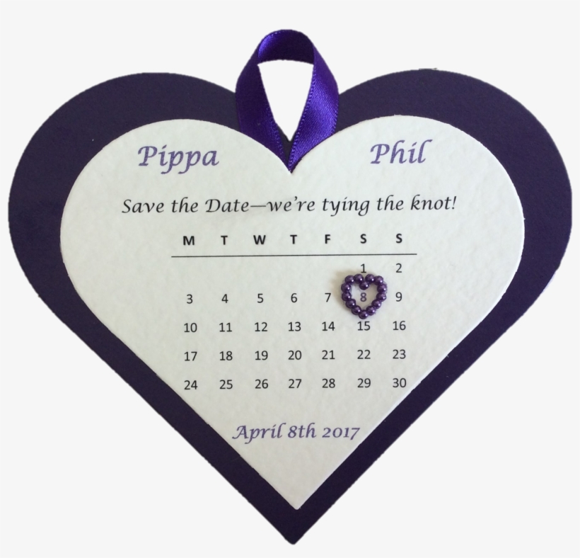 Home / Wedding Stationery / Save The Date - Heart, transparent png download