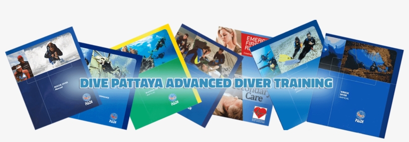 Padi Diver Course Books - Flyer, transparent png download