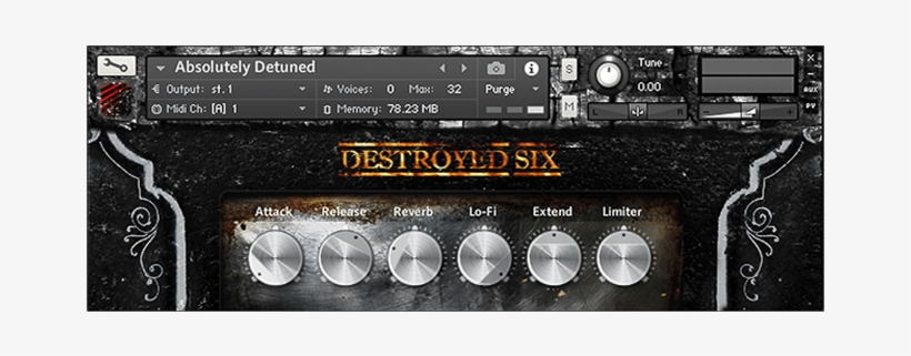 Destroyed Six - Strix Instruments Destroyed Six Cinematic Detuned Pianos, transparent png download