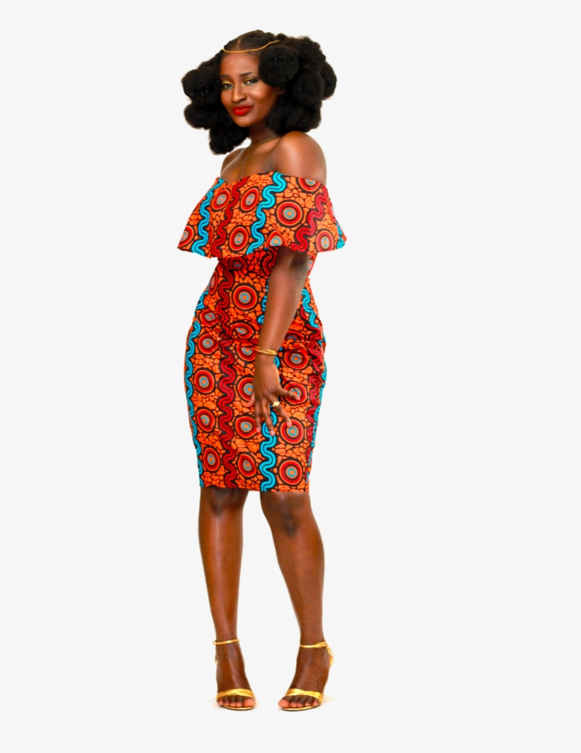 Onie Off-shoulder Dress - Day Dress, transparent png download