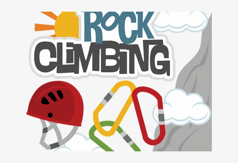 Climbing Clipart Rock Climbing - Rock Climbing Wall Clipart, transparent png download