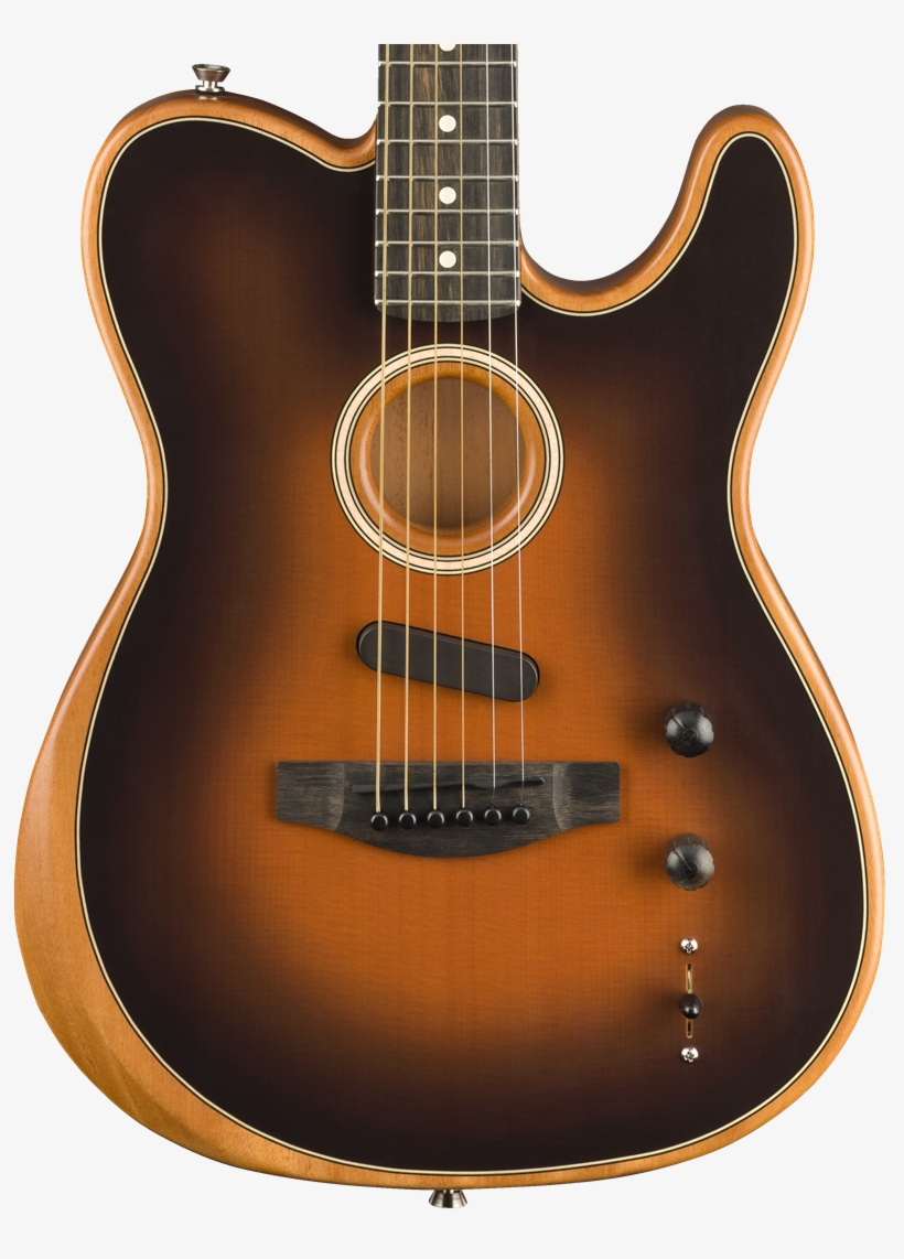 Fender American Acoustasonic Telecaster, transparent png download