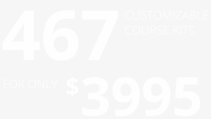 Considering Each Course Kit Is Priced At $495, This - Poster, transparent png download