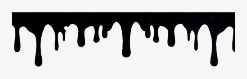#dripping #drip #pain #painted #blackpaint #paint #slime - Parallel, transparent png download