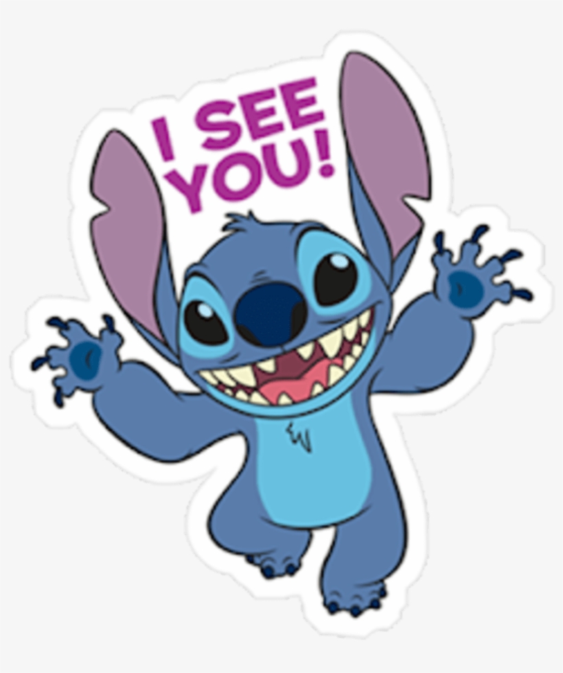 Stitch Sticker Pack And Lilo For Whatsapp - Lilo And Stitch Halloween Drawing, transparent png download
