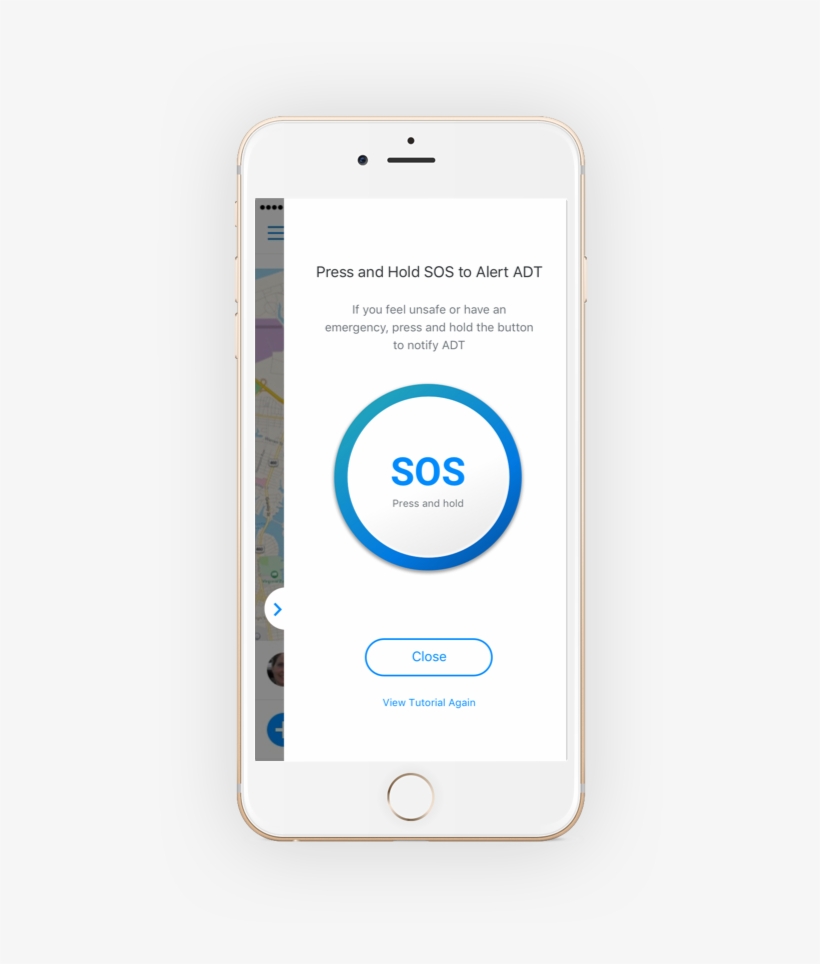 Adt Go Sos Emergency Response - Iphone, transparent png download