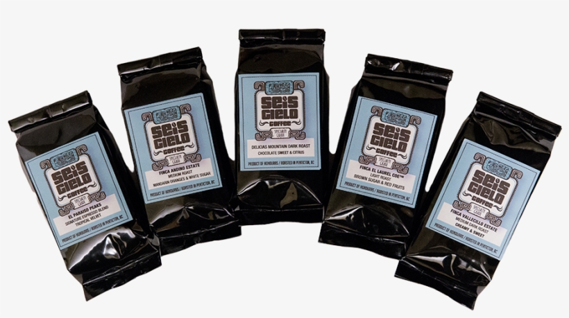 Seis Cielo Sampler A Selection Of 5 Whole Bean - Cosmetics, transparent png download