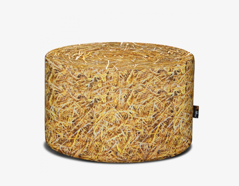 Merowings® Straw Bale Round Coffee Table - Botte De Paille Ronde, transparent png download