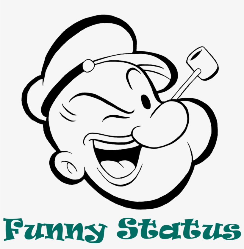 Find Here Whatsapp Status Video Status Facebook Instagram - Popeye Face, transparent png download