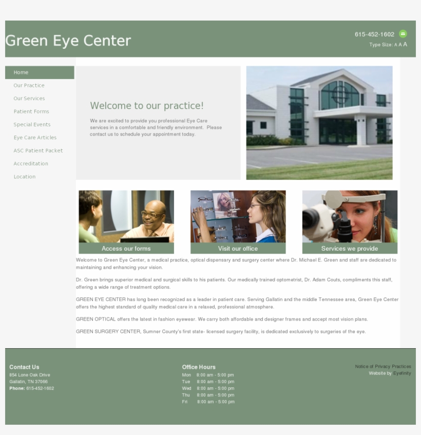 Green Eye Center Competitors, Revenue And Employees - Website, transparent png download