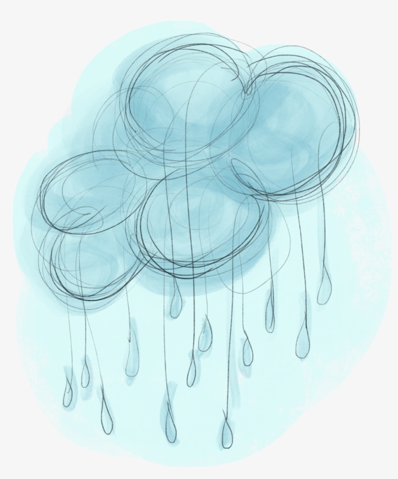 Rain - Sketch, transparent png download