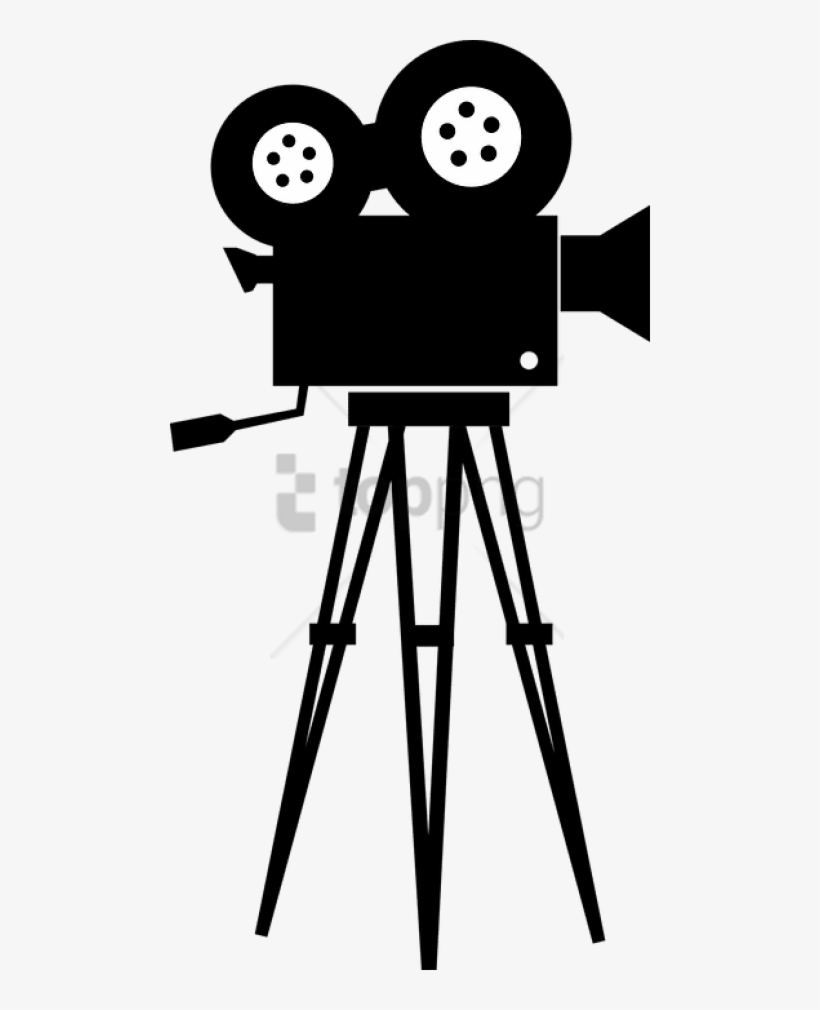 Free Png Download Film Projector On Tripod Png Images - Film Camera Clipart Png, transparent png download