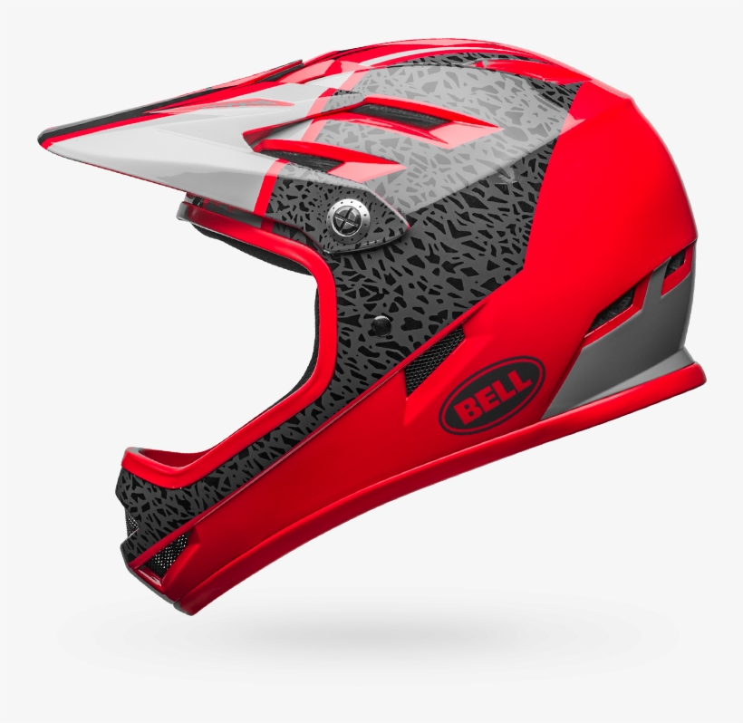 Image Royalty Free Bell Sanction Full Face Russ Hays - Bicycle Helmet, transparent png download