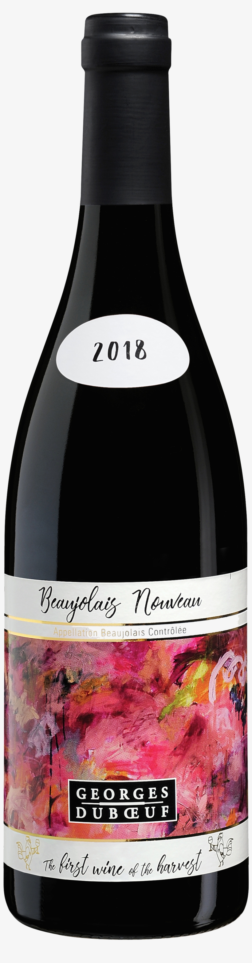 Beaujolais Nouveau Wine 2018, transparent png download